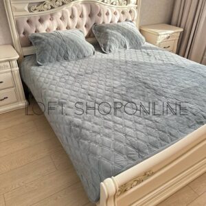 Велюрове покривало "Вітраж" 220*240 з наволочками 50*70